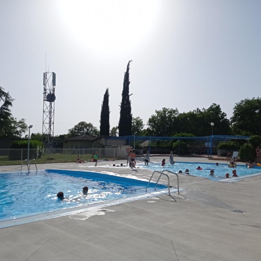 Camping Le Bel Air Mobil Home Le Palmier 4 Personnes Limogne-en-Quercy ภายนอก รูปภาพ